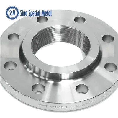 Monel K500 DIN 2565-2569 kaelaga keermestatud äärikud