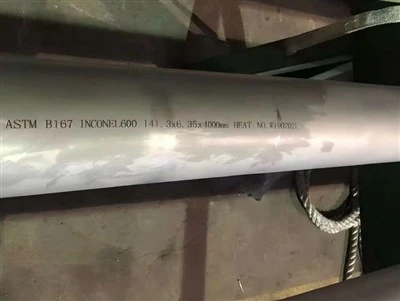 ASTM B167 Inconel 600 torud – 141,3×6,35×4000 mm